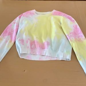 Souther Spirit Tie-dye Cropped Sweater